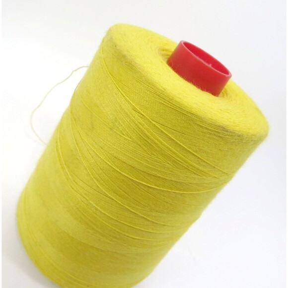 A & E Permacore Industrial Polyester Lemon Sewing Thread Tex 50 375grs - Picture 2 of 4
